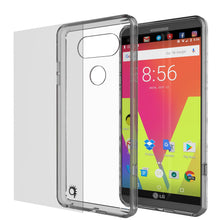 Cargar imagen en el visor de la galería, LG v20 Case Punkcase® LUCID 2.0 Crystal Black Series w/ PUNK SHIELD Glass Screen Protector | Ultra Fit (Color in image: black)