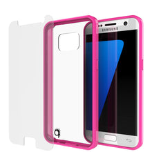 Cargar imagen en el visor de la galería, S7 Case Punkcase® LUCID 2.0 Pink Series w/ PUNK SHIELD Glass Screen Protector | Ultra Fit (Color in image: clear)
