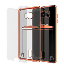 Cargar imagen en el visor de la galería, Galaxy Note 5 Case, PUNKCASE® LUCID Rose Gold Series | Card Slot | SHIELD Screen Protector (Color in image: Rose Gold)