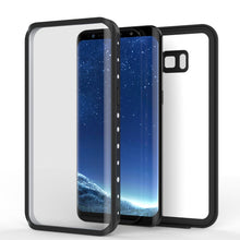 Load image into Gallery viewer, Galaxy S8 Plus Waterproof Case, Punkcase StudStar White Thin 6.6ft Underwater IP68 Shock/Snow Proof (Color in image: black)