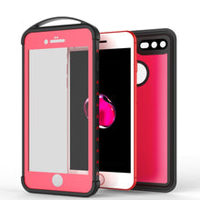 Cargar imagen en el visor de la galería, iPhone 8+ Plus Waterproof Case, Punkcase ALPINE Series, Pink | Heavy Duty Armor Cover (Color in image: black)