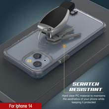 Cargar imagen en el visor de la galería, Funda para iPhone 15 Punkcase® LUCID 2.0 de la serie Crystal Black con protector de pantalla PUNK SHIELD | Ajuste ultra.