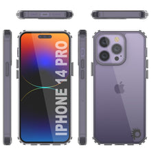 Load image into Gallery viewer, Funda para iPhone 15 Pro Punkcase® LUCID 2.0 de la serie morada con protector de pantalla SHIELD | Ajuste ultra.