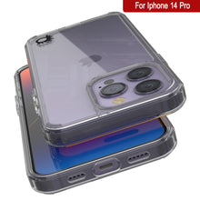 Load image into Gallery viewer, Funda para iPhone 15 Pro Punkcase® LUCID 2.0 de la serie morada con protector de pantalla SHIELD | Ajuste ultra.