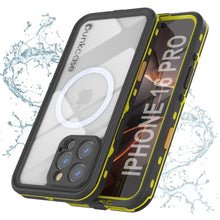 Cargar imagen en el visor de la galería, Funda impermeable para iPhone 16 Pro, Punkcase SpikeStar Orange Series | Funda fina de 2 m sumergible IP68
