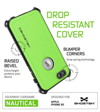 Cargar imagen en el visor de la galería, iPhone 6S/6 Waterproof Case, Ghostek® Nautical Green Series| Underwater | Aluminum Frame | Ultra Fit (Color in image: Pink)