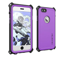 Cargar imagen en el visor de la galería, iPhone 6S/6 Waterproof Case, Ghostek® Nautical Purple Series| Underwater | Aluminum Frame (Color in image: Purple)