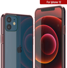Load image into Gallery viewer, iPhone 12 Case Punkcase® LUCID 2.0 Crystal Pink Series w/ PUNK SHIELD Screen Protector | Ultra Fit (Color in image: purple)