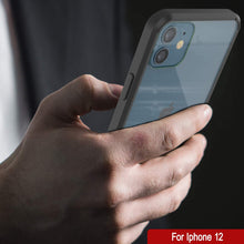 Cargar imagen en el visor de la galería, iPhone 12 Case Punkcase® LUCID 2.0 Black Series w/ PUNK SHIELD Screen Protector | Ultra Fit (Color in image: pink)