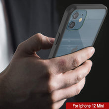 Cargar imagen en el visor de la galería, iPhone 12 Mini Case Punkcase® LUCID 2.0 Black Series w/ PUNK SHIELD Screen Protector | Ultra Fit (Color in image: pink)