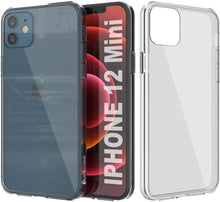 Cargar imagen en el visor de la galería, iPhone 12 Mini Case Punkcase® LUCID 2.0 Clear Series Series w/ PUNK SHIELD Screen Protector | Ultra Fit (Color in image: clear)