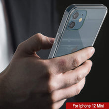 Cargar imagen en el visor de la galería, iPhone 12 Mini Case Punkcase® LUCID 2.0 Clear Series Series w/ PUNK SHIELD Screen Protector | Ultra Fit (Color in image: pink)