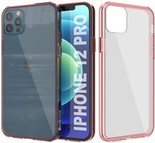 Cargar imagen en el visor de la galería, iPhone 12 Pro Case Punkcase® LUCID 2.0 Crystal Pink Series w/ SHIELD Screen Protector | Ultra Fit (Color in image: crystal pink)