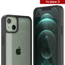 Cargar imagen en el visor de la galería, Funda para iPhone 13 Punkcase® LUCID 2.0 Serie Negra con protector de pantalla PUNK SHIELD | Ajuste ultra.