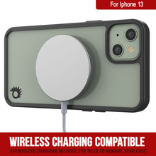 Cargar imagen en el visor de la galería, Funda para iPhone 13 Punkcase® LUCID 2.0 Serie Negra con protector de pantalla PUNK SHIELD | Ajuste ultra.