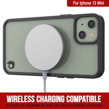 Cargar imagen en el visor de la galería, Funda para iPhone 13 Mini Punkcase® LUCID 2.0 Black Series con protector de pantalla PUNK SHIELD | Ajuste ultra.