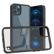 Cargar imagen en el visor de la galería, Funda para iPhone 13 Pro Punkcase® LUCID 2.0 Serie Negra con protector de pantalla PUNK SHIELD | Ajuste ultra