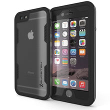 Cargar imagen en el visor de la galería, iPhone 6/6S Waterproof Case, Ghostek Atomic 2.0 Space Gray W/ Attached Screen Protector | Slim Fit (Color in image: space gray)