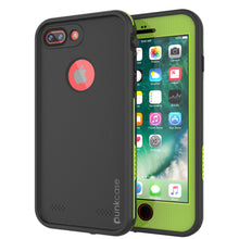 Cargar imagen en el visor de la galería, iPhone 7+ Plus Waterproof Case, Punkcase SpikeStar Light-Green Series | Thin Fit 6.6ft Underwater IP68 (Color in image: light green)