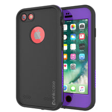 Cargar imagen en el visor de la galería, iPhone 7 Waterproof Case, Punkcase SpikeStar Purple Series | Thin Fit 6.6ft Underwater IP68 (Color in image: purple)