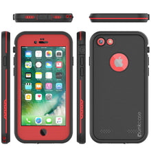 Cargar imagen en el visor de la galería, iPhone 7 Waterproof Case, Punkcase SpikeStar Red Series | Thin Fit 6.6ft Underwater IP68 (Color in image: teal)