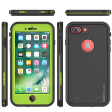 Cargar imagen en el visor de la galería, iPhone 8+ Plus Waterproof Case, Punkcase SpikeStar Light-Green Series | Thin Fit 6.6ft Underwater IP68 (Color in image: teal)