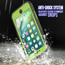 Cargar imagen en el visor de la galería, iPhone 8 Waterproof Case, Punkcase SpikeStar Light-Green Series | Thin Fit 6.6ft Underwater IP68 (Color in image: purple)