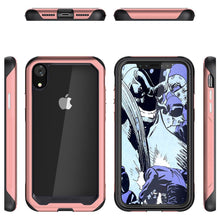 Cargar imagen en el visor de la galería, iPhone Xr Case, Ghostek Atomic Slim 2 Series for iPhone Xr Rugged Heavy Duty Case|PINK (Color in image: Gold)