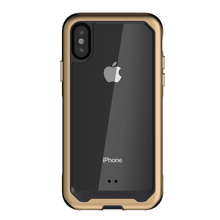 Cargar imagen en el visor de la galería, iPhone Xs Max Case, Ghostek Atomic Slim 2 Series for iPhone Xs Max Rugged Heavy Duty Case|GOLD (Color in image: Pink)