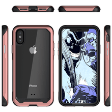 Load image into Gallery viewer, iPhone Xs Case, Ghostek Atomic Slim 2 Series for iPhone Xs Rugged Heavy Duty Case|PINK (Color in image: Black)