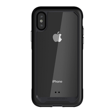 Cargar imagen en el visor de la galería, iPhone Xs Max Case, Ghostek Atomic Slim 2 Series for iPhone Xs Max Rugged Heavy Duty Case|BLACK (Color in image: Red)