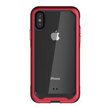 Cargar imagen en el visor de la galería, iPhone Xs Max Case, Ghostek Atomic Slim 2 Series for iPhone Xs Max Rugged Heavy Duty Case|RED (Color in image: Pink)