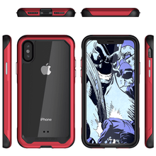 Load image into Gallery viewer, iPhone Xs Case, Ghostek Atomic Slim 2 Series for iPhone Xs Rugged Heavy Duty Case|RED (Color in image: Gold)
