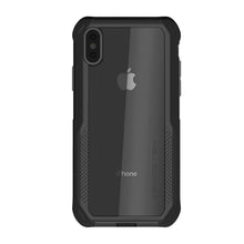 Cargar imagen en el visor de la galería, iPhone Xs Max Case, Ghostek Cloak 4 Series for iPhone Xs Max / iPhone Pro Case | BLACK (Color in image: Blue-Gold)