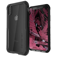 Cargar imagen en el visor de la galería, iPhone Xs Max Case, Ghostek Cloak 4 Series for iPhone Xs Max / iPhone Pro Case | BLACK (Color in image: Black)
