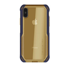 Load image into Gallery viewer, iPhone Xs Case, Ghostek Cloak 4 Series for iPhone Xs / iPhone Pro Case | BLUE-GOLD (Color in image: Pink)
