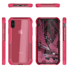 Cargar imagen en el visor de la galería, iPhone Xs Max Case, Ghostek Cloak 4 Series for iPhone Xs Max / iPhone Pro Case | PINK (Color in image: Blue-Gold)