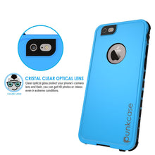 Cargar imagen en el visor de la galería, iPhone 6S+/6+ Plus Waterproof Case, PUNKcase StudStar Light Blue w/ Attached Screen Protector (Color in image: white)