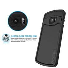 Cargar imagen en el visor de la galería, Galaxy S6 EDGE Plus Waterproof Case, Punkcase StudStar Black Shock/Dirt Proof | Lifetime Warranty (Color in image: light blue)