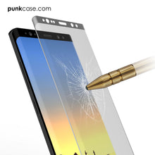 Cargar imagen en el visor de la galería, Galaxy Note 9 Black Punkcase Glass SHIELD Tempered Glass Screen Protector 0.33mm Thick 9H Glass