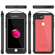 Cargar imagen en el visor de la galería, iPhone 7+ Plus Waterproof Case, Punkcase ALPINE Series, CLEAR | Heavy Duty Armor Cover (Color in image: teal)