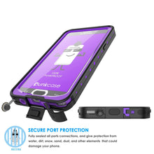 Cargar imagen en el visor de la galería, Galaxy Note 5 Waterproof Case, PunkCase StudStar Purple Shock/Dirt/Snow Proof | Lifetime Warranty (Color in image: light green)