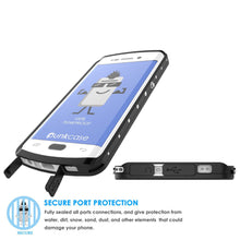 Cargar imagen en el visor de la galería, Galaxy S6 EDGE Plus Waterproof Case, Punkcase StudStar White Shock/Dirt Proof | Lifetime Warranty (Color in image: red)