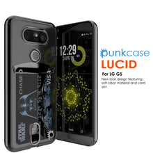 Cargar imagen en el visor de la galería, LG G5 Case, PUNKCASE® Black LUCID Series | Card Slot | PUNK SHIELD Screen Protector | Ultra Fit (Color in image: Silver)