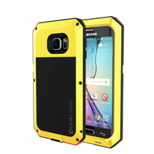 Cargar imagen en el visor de la galería, Galaxy S6 EDGE Case, PUNKcase Metallic Neon Shockproof Slim Metal (Color in image: neon)