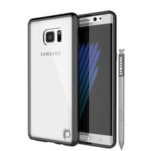 Cargar imagen en el visor de la galería, Note 7 Case Punkcase® LUCID 2.0 Black Series w/ PUNK SHIELD Screen Protector | Ultra Fit (Color in image: black)