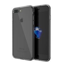 Cargar imagen en el visor de la galería, iPhone 8+ Plus Case PunkCase LUCID Clear Series for Apple iPhone 8+ Plus (Color in image: crystal black)