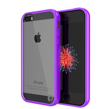 Cargar imagen en el visor de la galería, iPhone SE/5S/5 Case Punkcase® LUCID 2.0 Purple Series w/ PUNK SHIELD Screen Protector | Ultra Fit (Color in image: purple)
