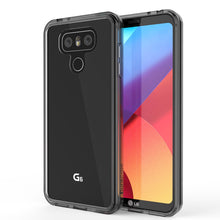 Cargar imagen en el visor de la galería, LG G6 Case Punkcase® LUCID 2.0 Crystal Black Series w/ PUNK SHIELD Screen Protector | Ultra Fit (Color in image: crystal black)