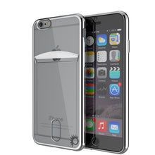 Cargar imagen en el visor de la galería, iPhone 6s/6 Case, PUNKCASE® LUCID Silver Series | Card Slot | SHIELD Screen Protector | Ultra fit (Color in image: Silver)